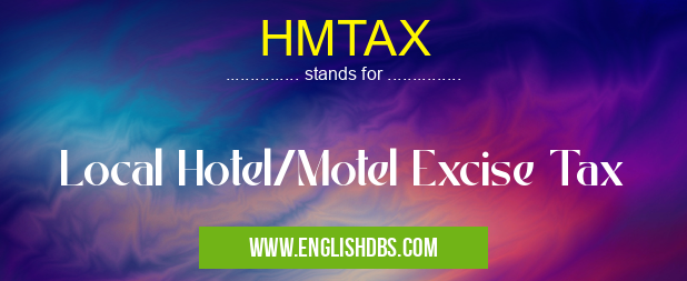 HMTAX