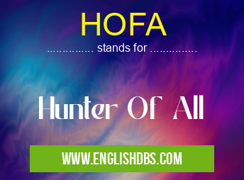 HOFA