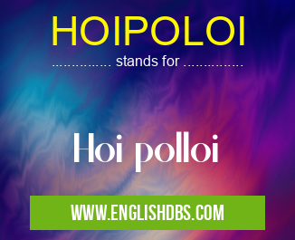 HOIPOLOI