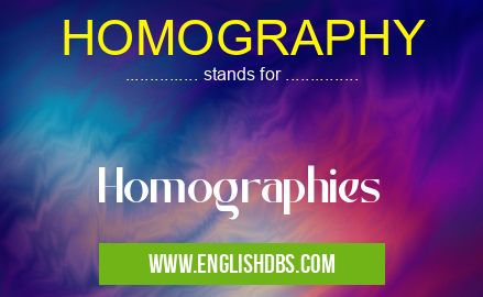 HOMOGRAPHY