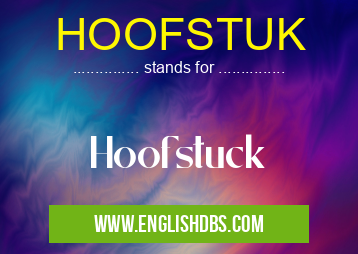 HOOFSTUK