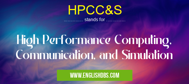 HPCC&S