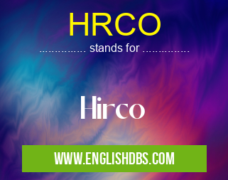 HRCO