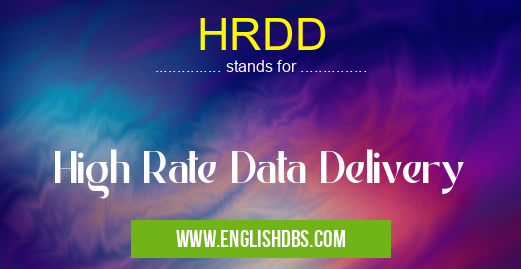 HRDD