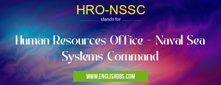 HRO-NSSC