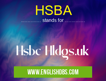 HSBA