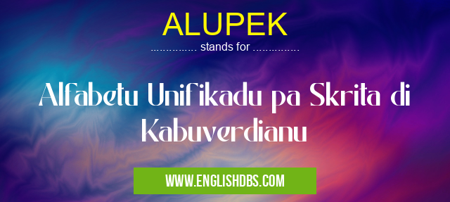 ALUPEK