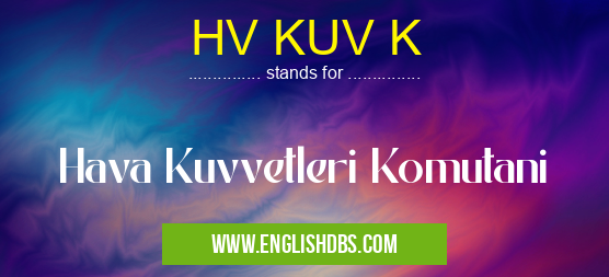 HV KUV K