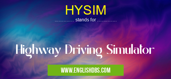 HYSIM