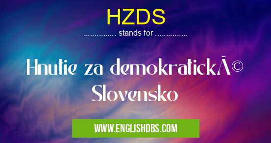 HZDS