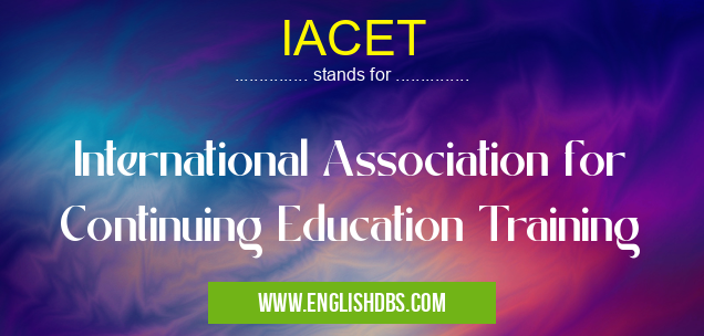 IACET