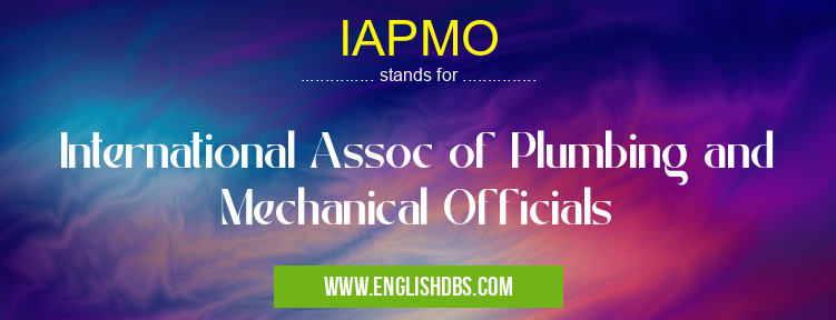 IAPMO