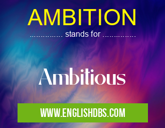 AMBITION