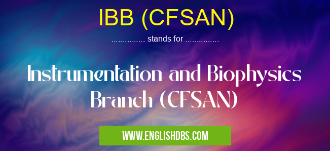 IBB (CFSAN)