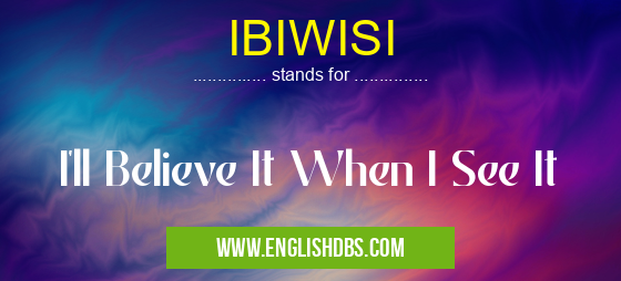 IBIWISI