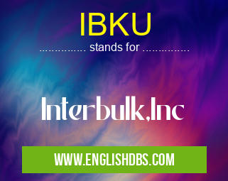 IBKU