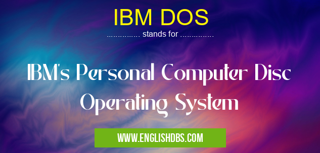 IBM DOS