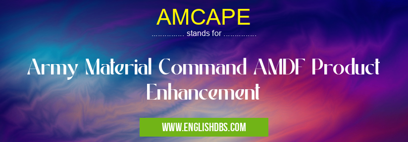 AMCAPE