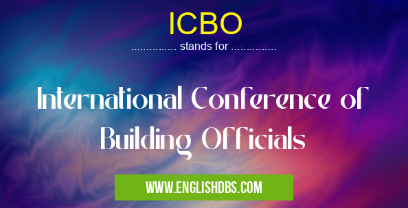 ICBO