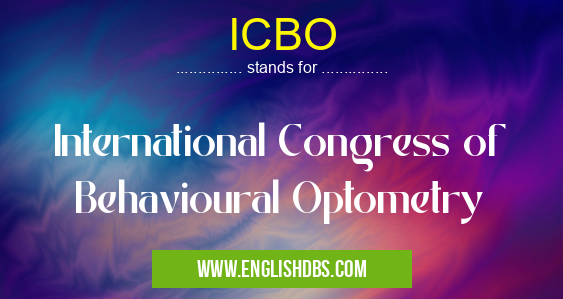 ICBO