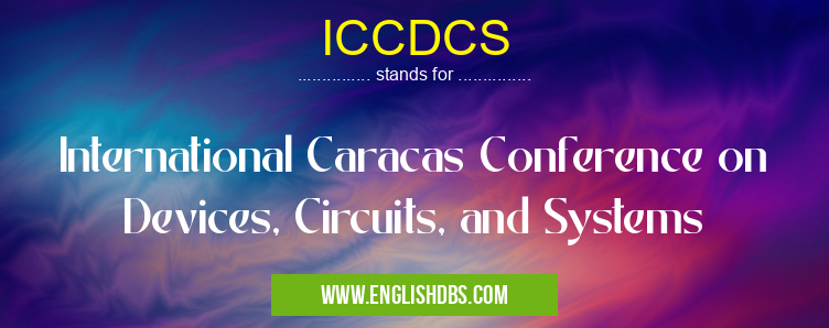 ICCDCS