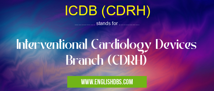 ICDB (CDRH)