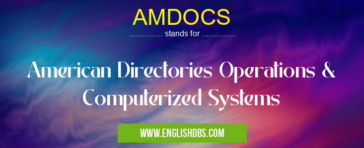 AMDOCS