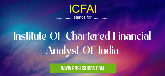 ICFAI