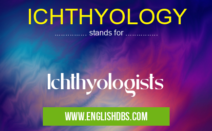 ICHTHYOLOGY