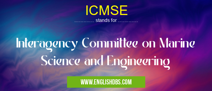 ICMSE