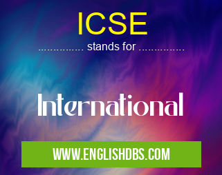 ICSE