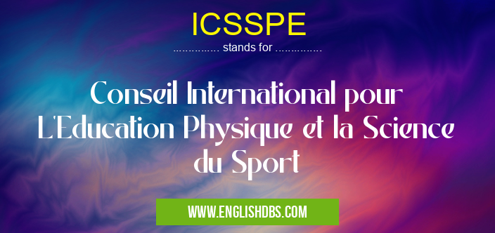 ICSSPE