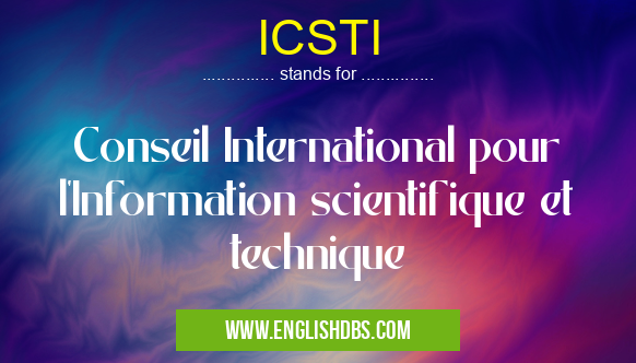 ICSTI