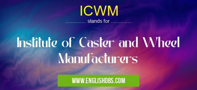 ICWM