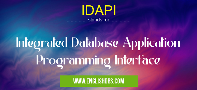 IDAPI