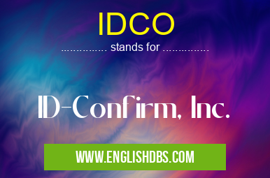 IDCO