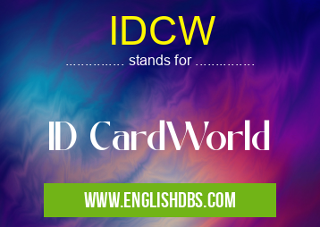 IDCW