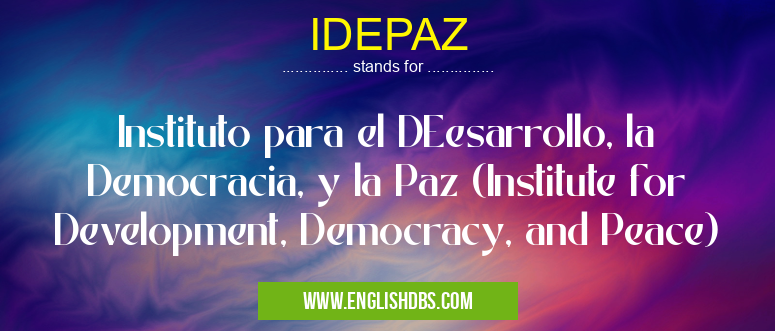 IDEPAZ