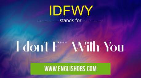 IDFWY