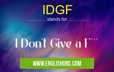 IDGF