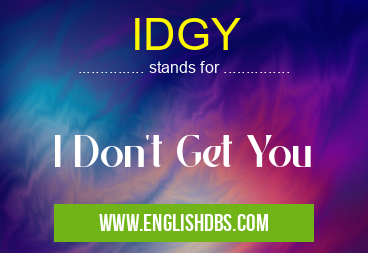 IDGY