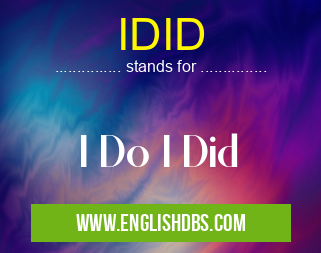 IDID