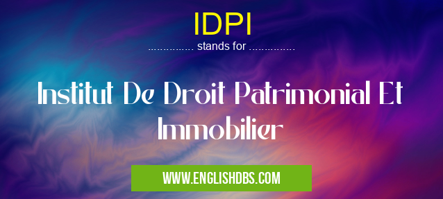 IDPI