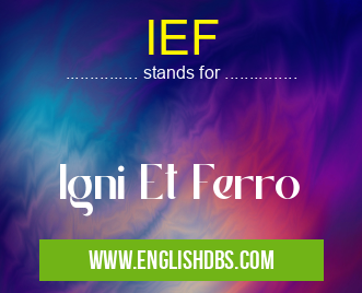 IEF