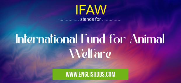 IFAW