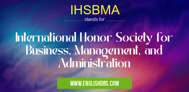 IHSBMA