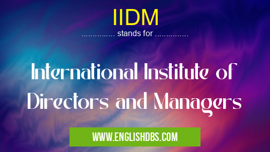 IIDM