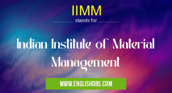 IIMM