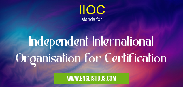 IIOC