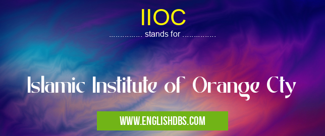 IIOC